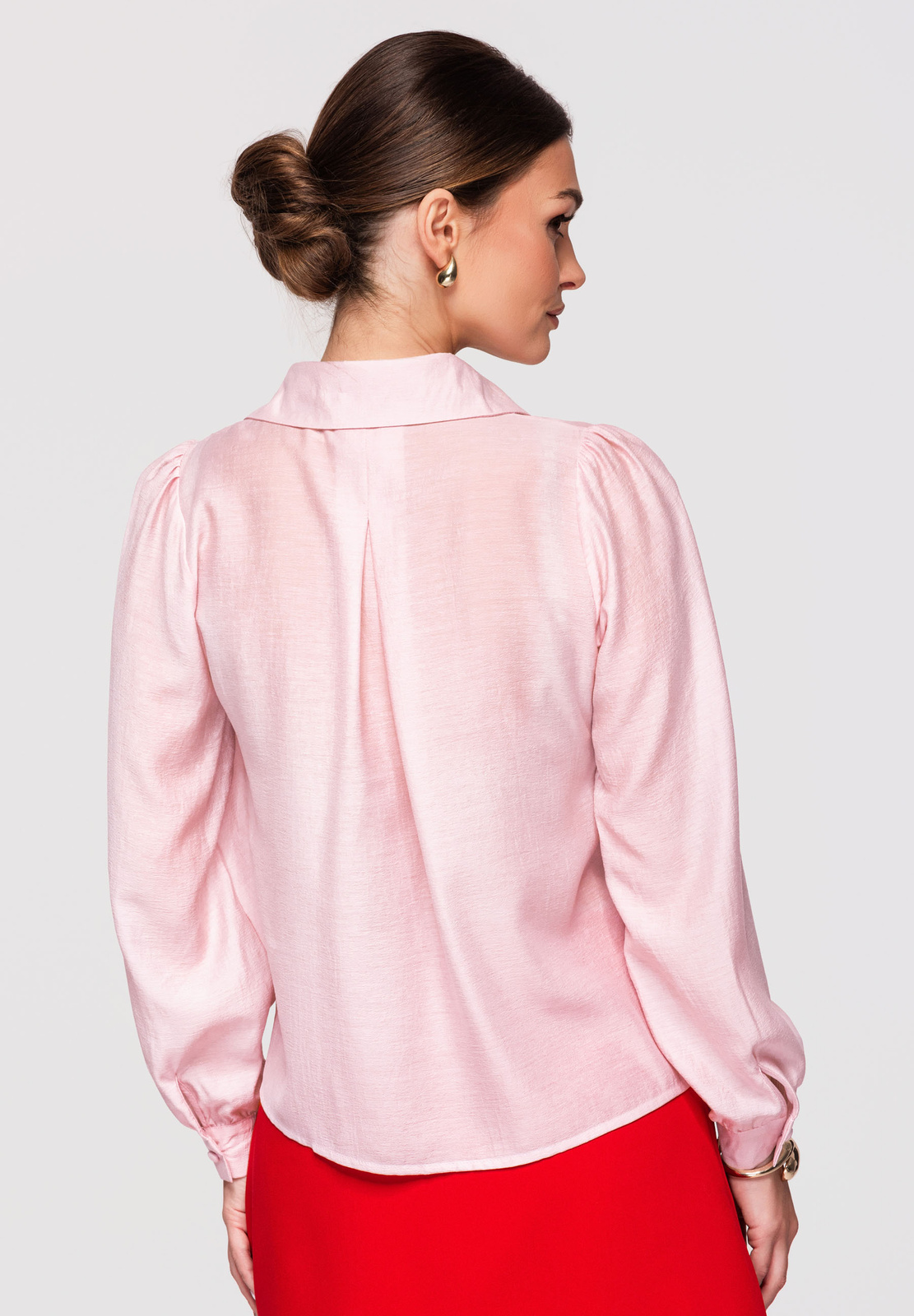 Larica naiste pikkade varrukatega pluus dekoratiivse volangiga - Image 9