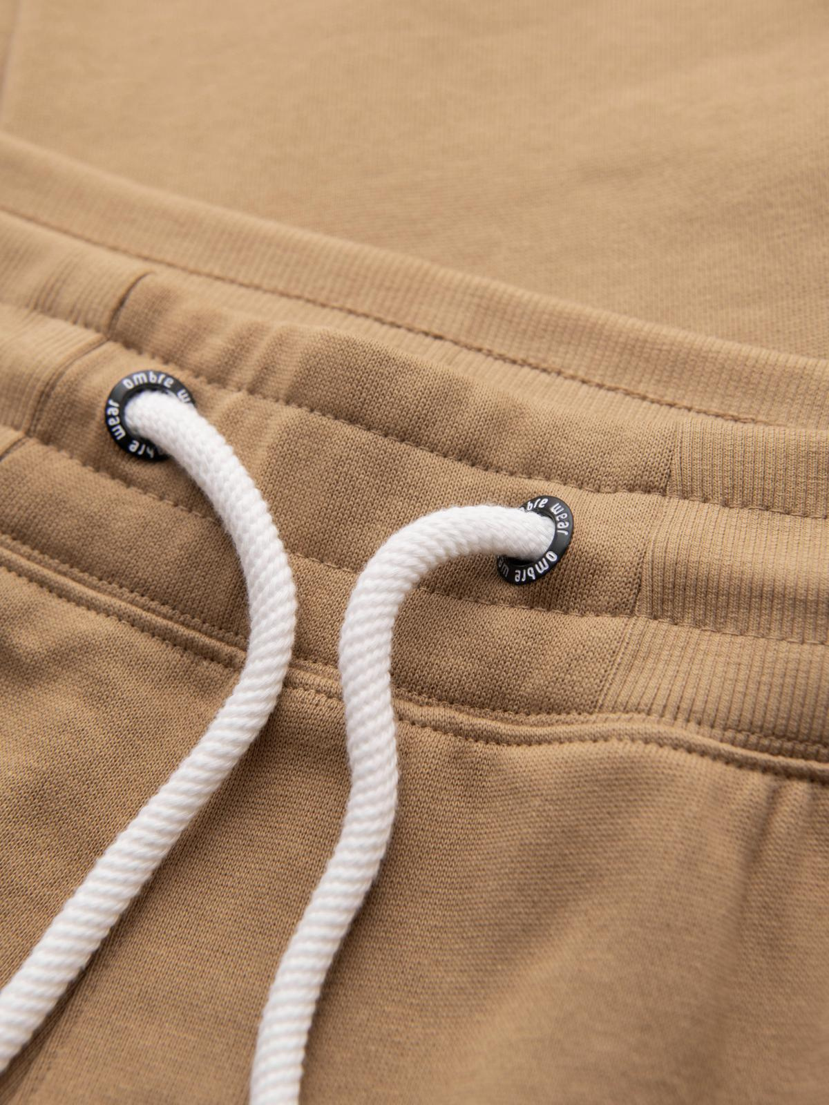 Ombre Clothing meeste puuvillased sirge lõikega dressipüksid - Image 20