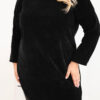 Kesi vabalt langev velvetist tuunika-kleit - Thumbnail Image 39