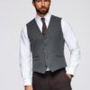 Meeste ülikonnavest nööpidega Ombre Clothing - Thumbnail Image 23