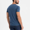 Meeste puuvillane Henley T-särk rinnataskuga Ombre Clothing - Thumbnail Image 6