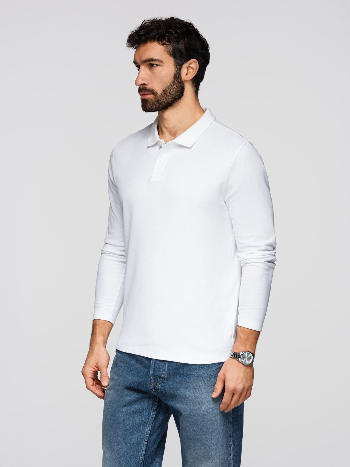 Ombre Clothing meeste pikkade varrukatega polosärk - Image 1