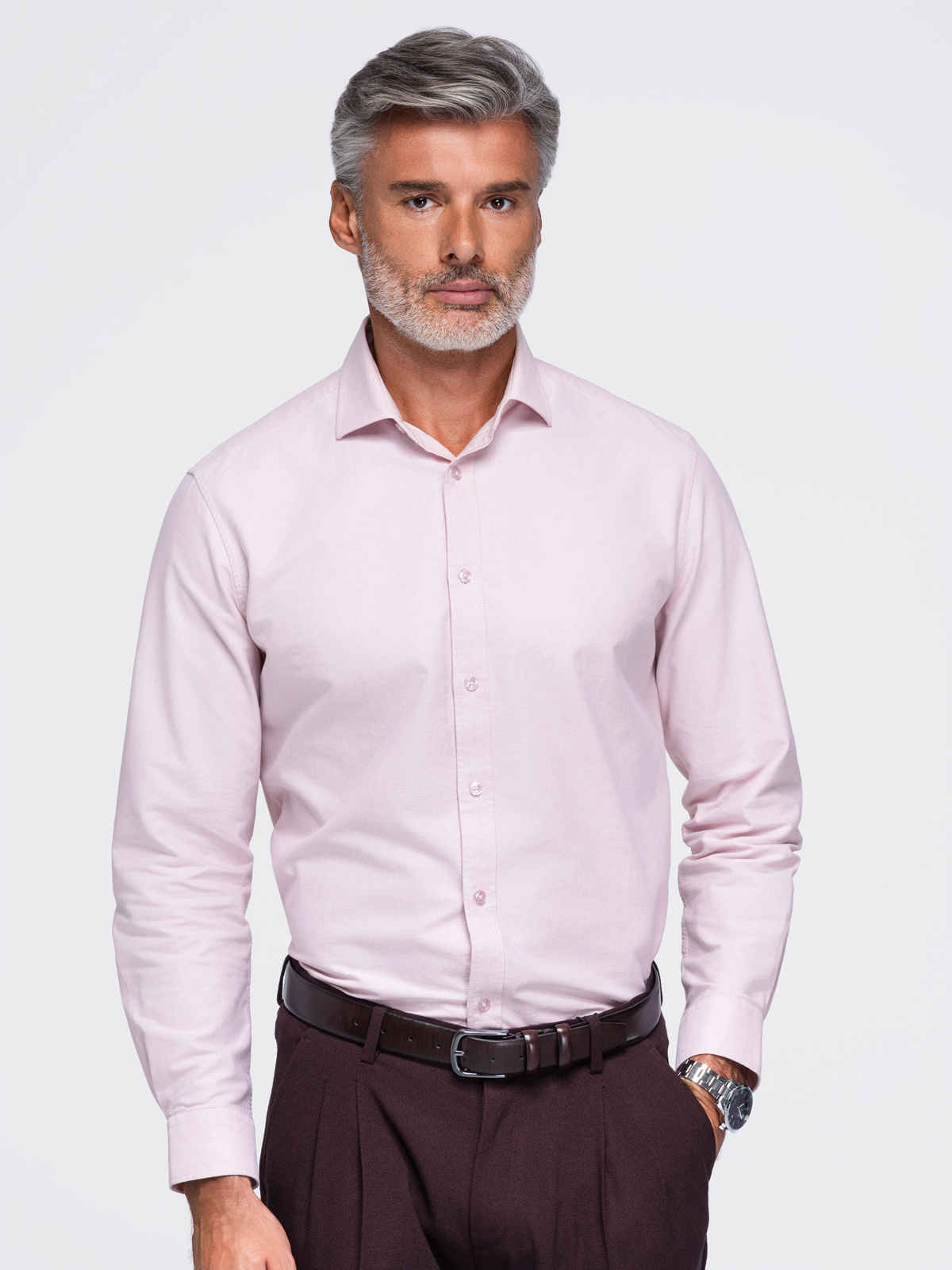 Ombre Clothing meeste pikkade käistega triiksärk - Image 1