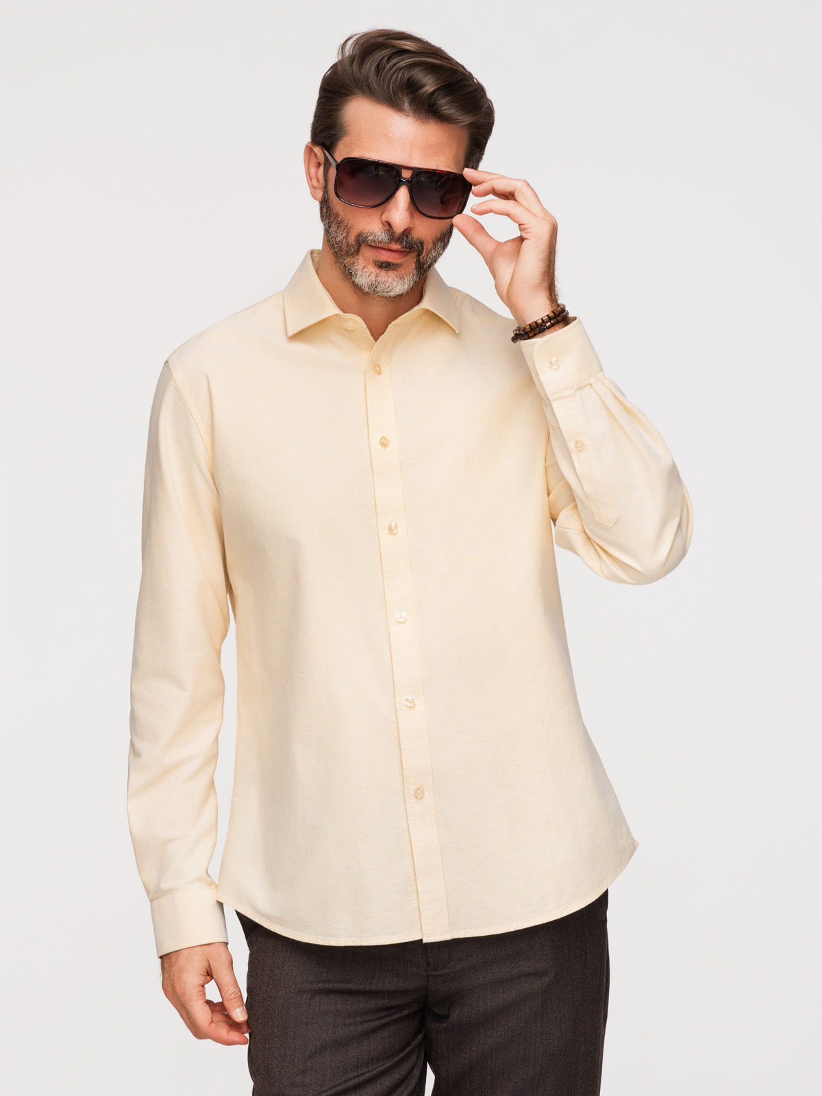 Meeste puuvillane oxford-särk Ombre Clothing - Image 16