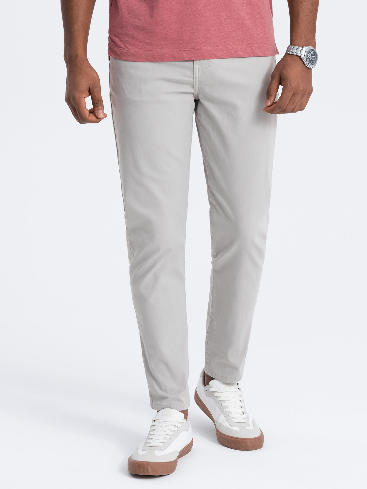 Meeste puuvillased chino-püksid Ombre Clothing - Image 1