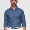 Ombre Clothing meeste triiksärk rinnataskuga - Thumbnail Image 12