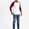 Meeste pikkade raglaanvarrukatega T-särk Ombre Clothing - Thumbnail Image 11