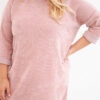 Kesi vabalt langev velvetist tuunika-kleit - Thumbnail Image 12