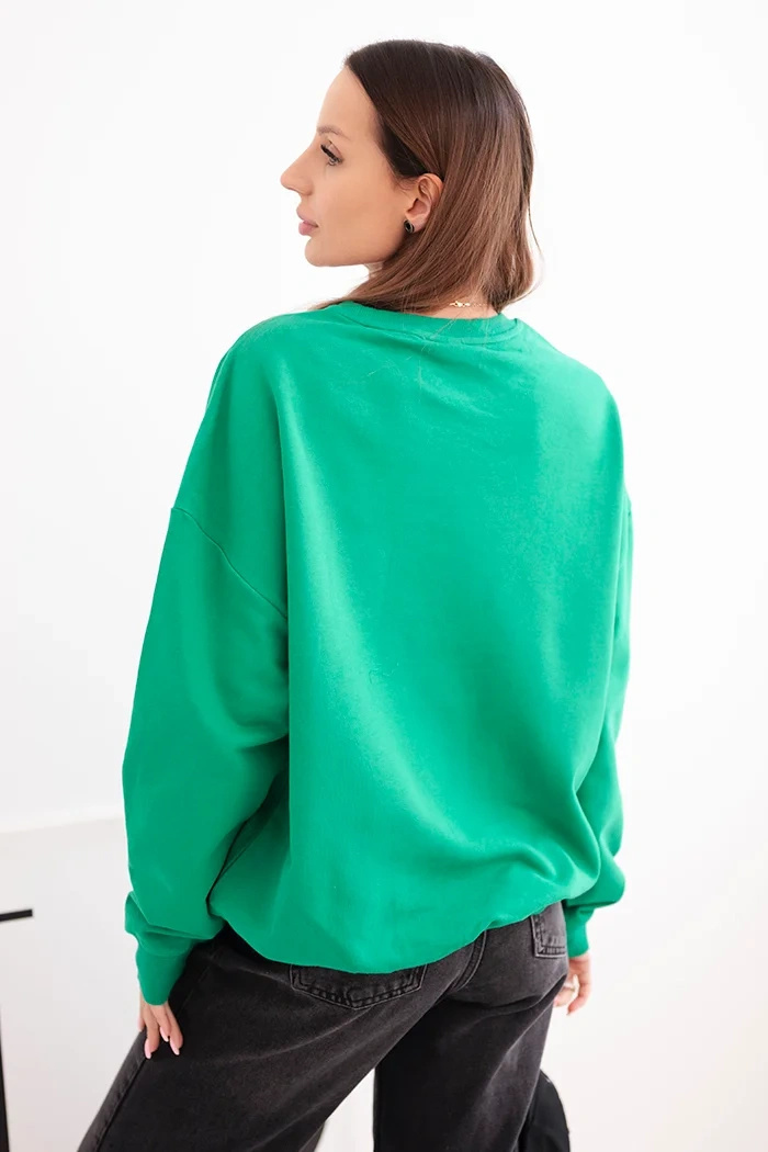 Kesi naiste puuvillane oversized dressipluus - Image 117