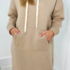 Pikk kapuutsi ja kängurutaskuga dresskleit - Thumbnail Image 61