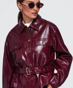 Ombre Clothing vööga naiste jakk