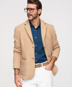 Ombre Clothing meeste pintsak-jakk eemaldatava kapuutsiga