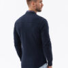 Meeste pikkade varrukatega särk püstkraega Ombre Clothing - Thumbnail Image 17
