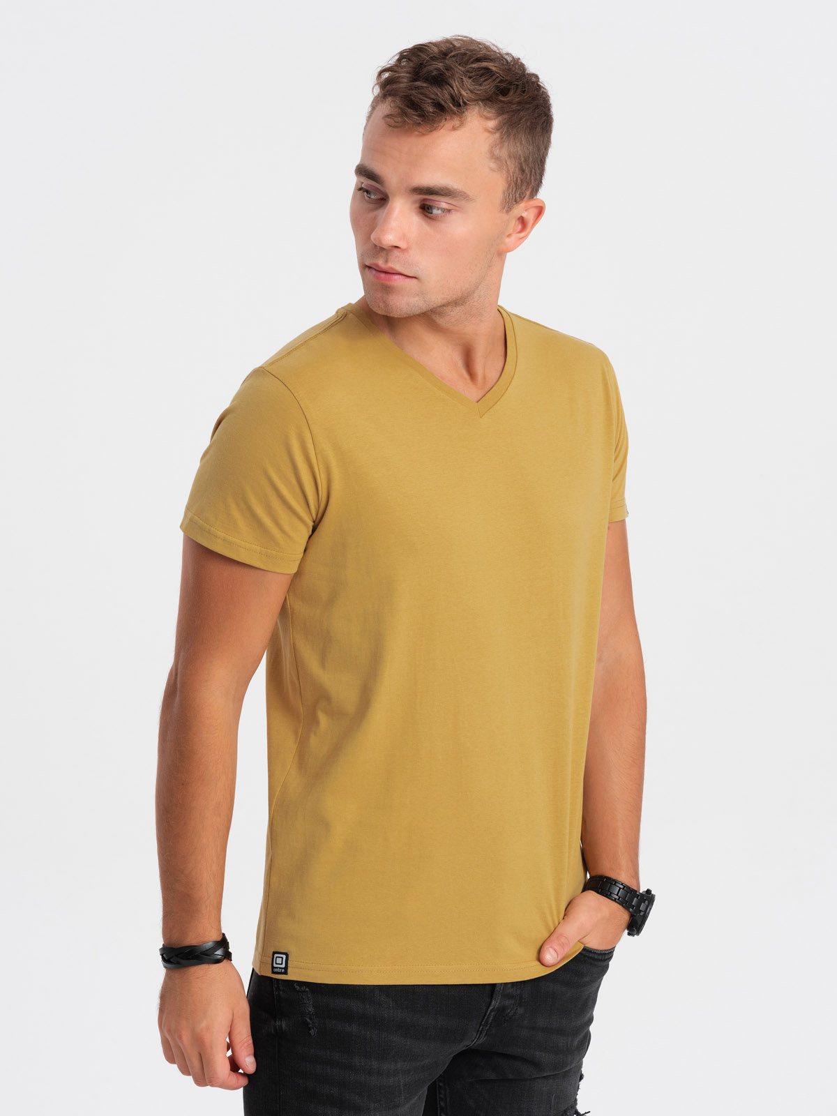 tavaline t-särk s1369 - must - Image 14