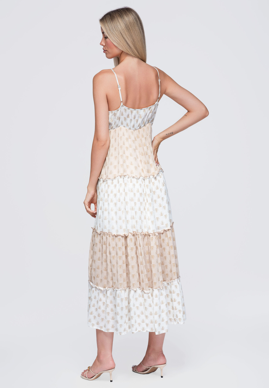 Ombre Clothing naiste kihiline viskoosist maksikleit - Image 9