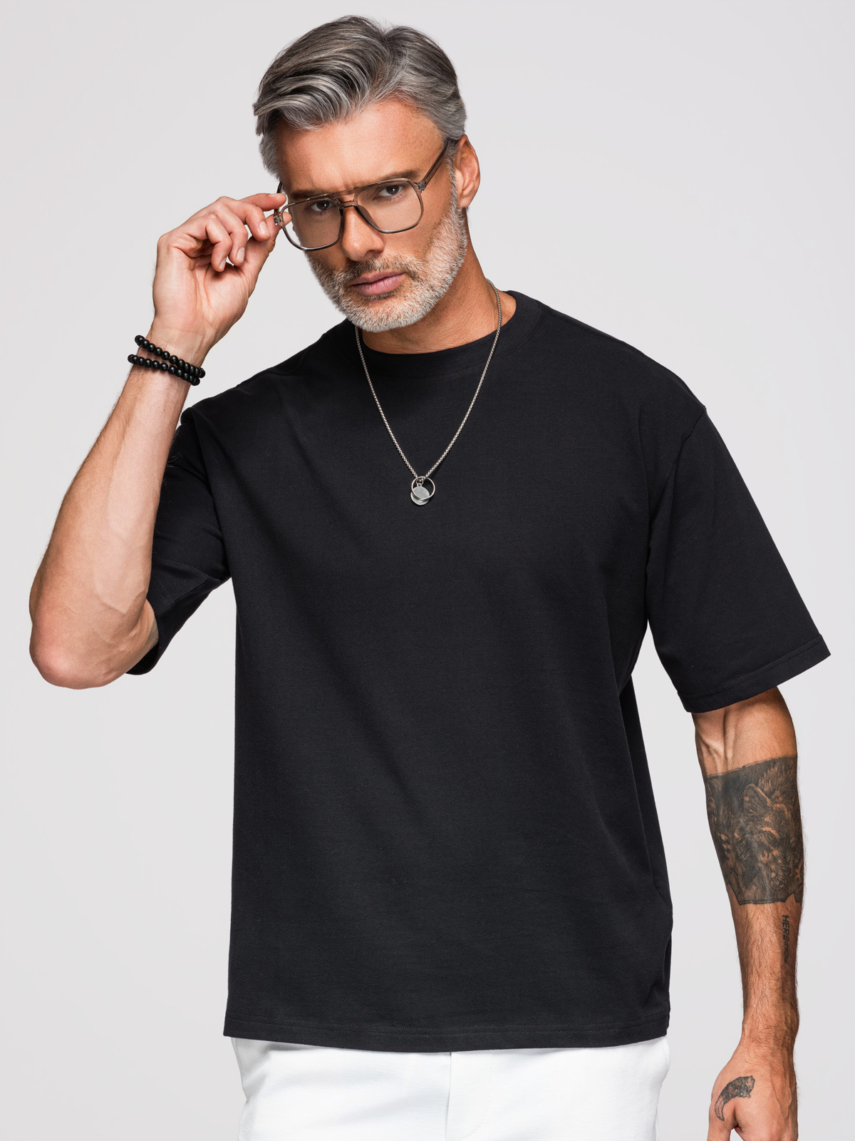 Meeste T-särk Ombre Eximio pantri aplikatsiooniga - Image 7