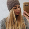 Kootud naiste talvemüts Kesi - Thumbnail Image 3