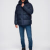 Ombre Clothing meeste tepitud kapuutsiga jope - Thumbnail Image 12