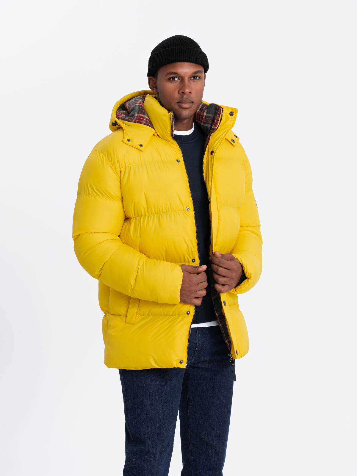 Meeste tepitud kapuutsiga jope Ombre Clothing - Image 18
