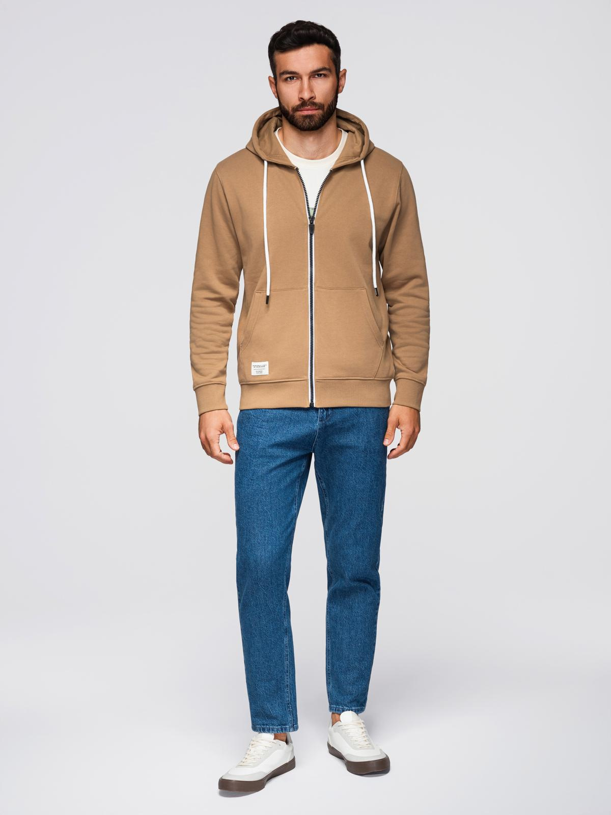 Ombre Clothing meeste lukuga kapuutsiga dressipluus - Image 11