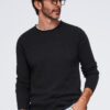 Meeste puuvillane ümara kaelusega kampsun Ombre Clothing - Thumbnail Image 1