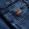 Ombre Clothing meeste teksalühikesed püksid nööriga vöökohaga - Thumbnail Image 18