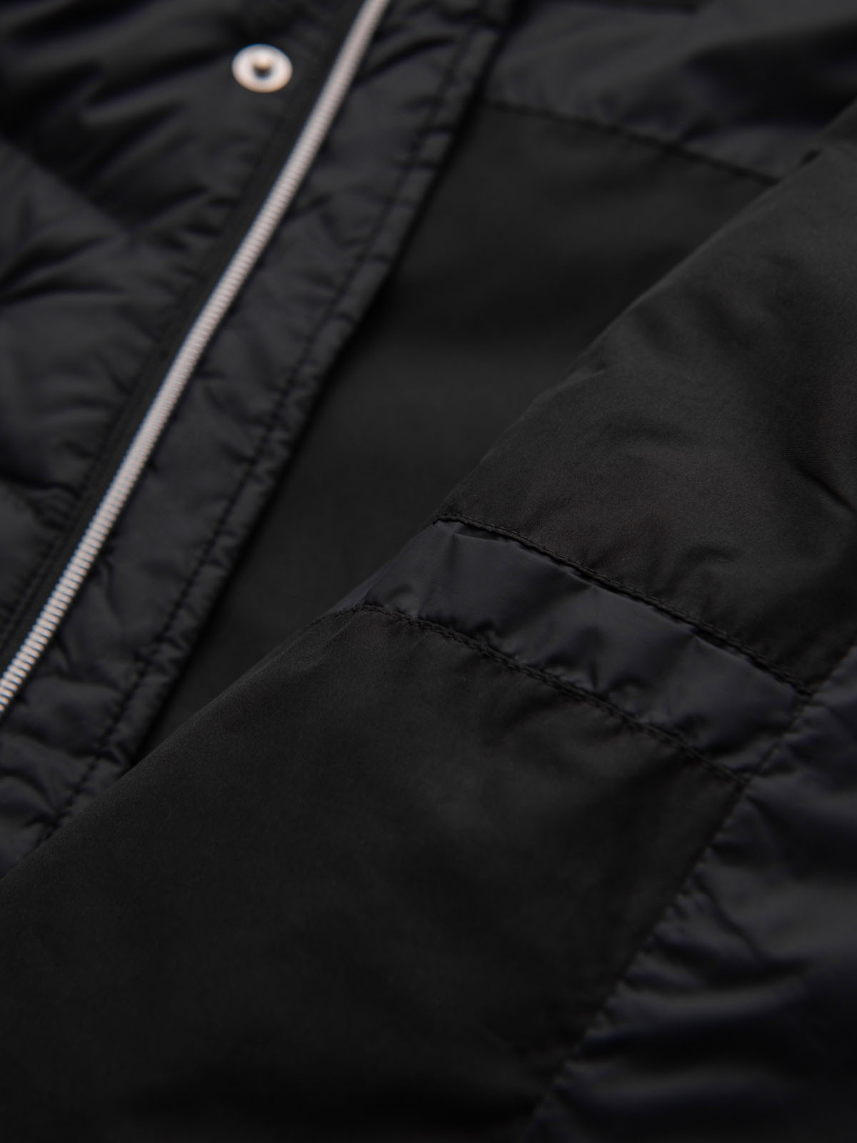 Meeste tepitud kapuutsiga pikem jope Ombre Clothing - Image 11