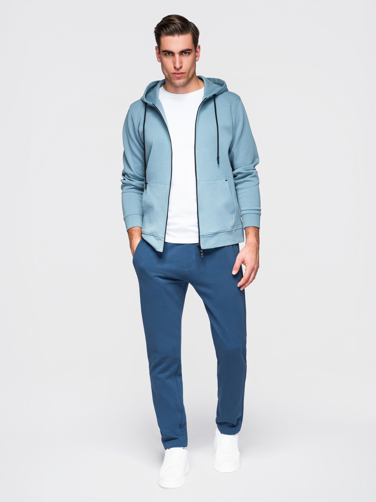 Meeste puuvillased dressipüksid Ombre Clothing - Image 36