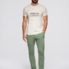 Ombre Clothing meeste puuvillased sirge lõikega dressipüksid - Thumbnail Image 24