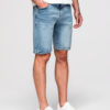 Ombre Clothing meeste lühikesed teksapüksid - Thumbnail Image 17