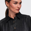 Pikema lõikega naiste särkpluus vööga Ombre Clothing - Thumbnail Image 4
