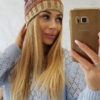 Kootud naiste talvemüts fliisvoodriga Kesi - Thumbnail Image 4