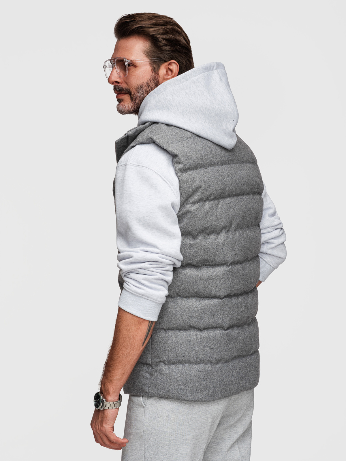 Meeste tepitud vest Ombre Clothing - Image 20