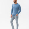 Ombre Clothing klassikaline ümara kaelusega meeste kampsun - Thumbnail Image 153