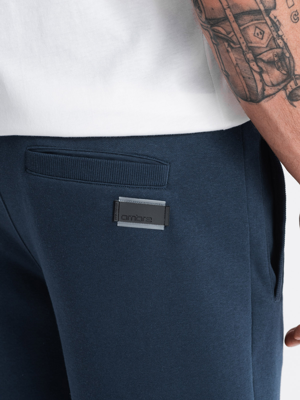 Meeste puuvillased dressilühikesed püksid Ombre Clothing - Image 5