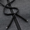 Ombre Clothing meeste lukuga kapuutsiga dressipluus - Thumbnail Image 7