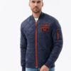 Meeste tepitud bomber-jope Ombre Clothing - Thumbnail Image 3