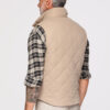 Meeste tepitud vest püstkrae ja tõmblukuga taskutega Ombre Clothing - Thumbnail Image 31