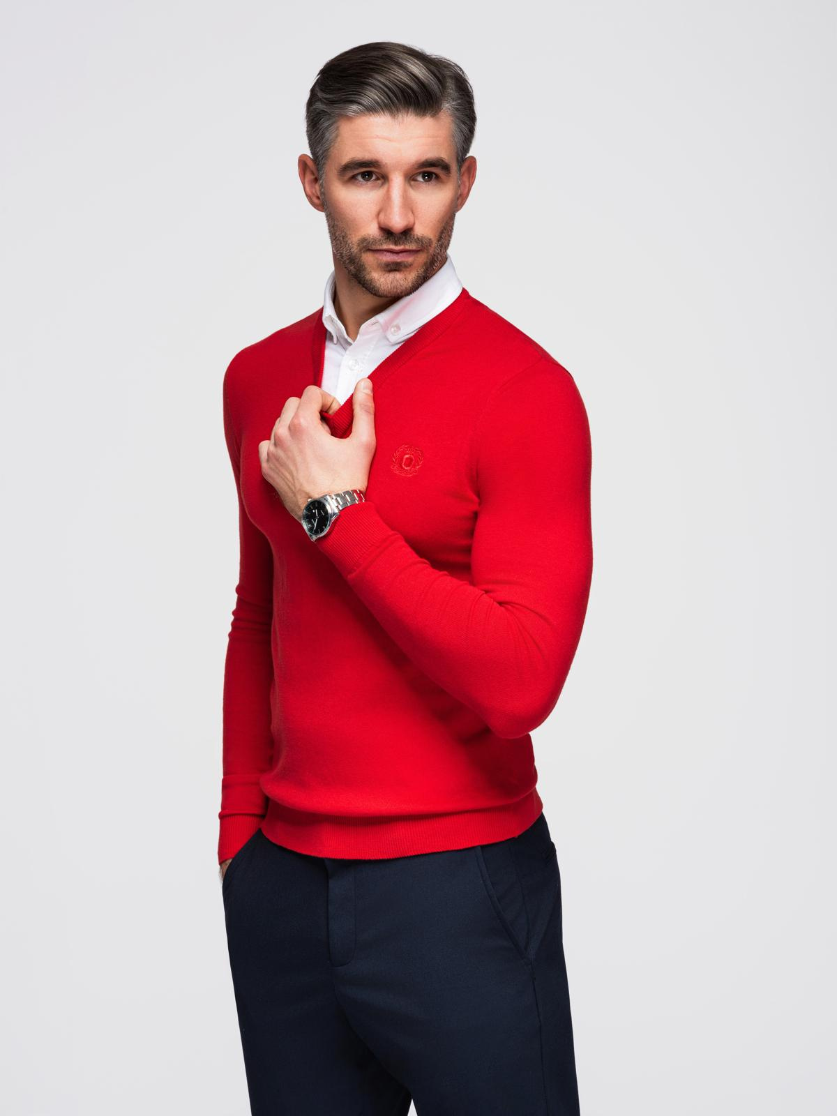 Meeste V-kaelusega kampsun Ombre Clothing - Image 13