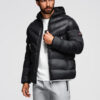 Meeste kapuutsiga tepitud pikem jope Ombre Clothing - Thumbnail Image 30