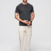 Ombre Clothing meeste nööpidega Henley T-särk - Thumbnail Image 3