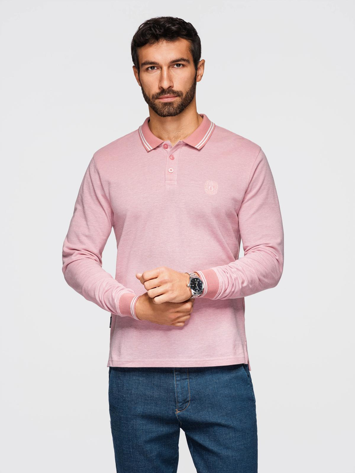 Ombre Clothing pikkade varrukatega polosärk - Image 3