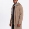 Ombre Clothing meeste kapuutsiga mantel - Thumbnail Image 4