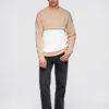 Meeste ülisuur kontrastse plokiga dressipluus Ombre Clothing - Thumbnail Image 3