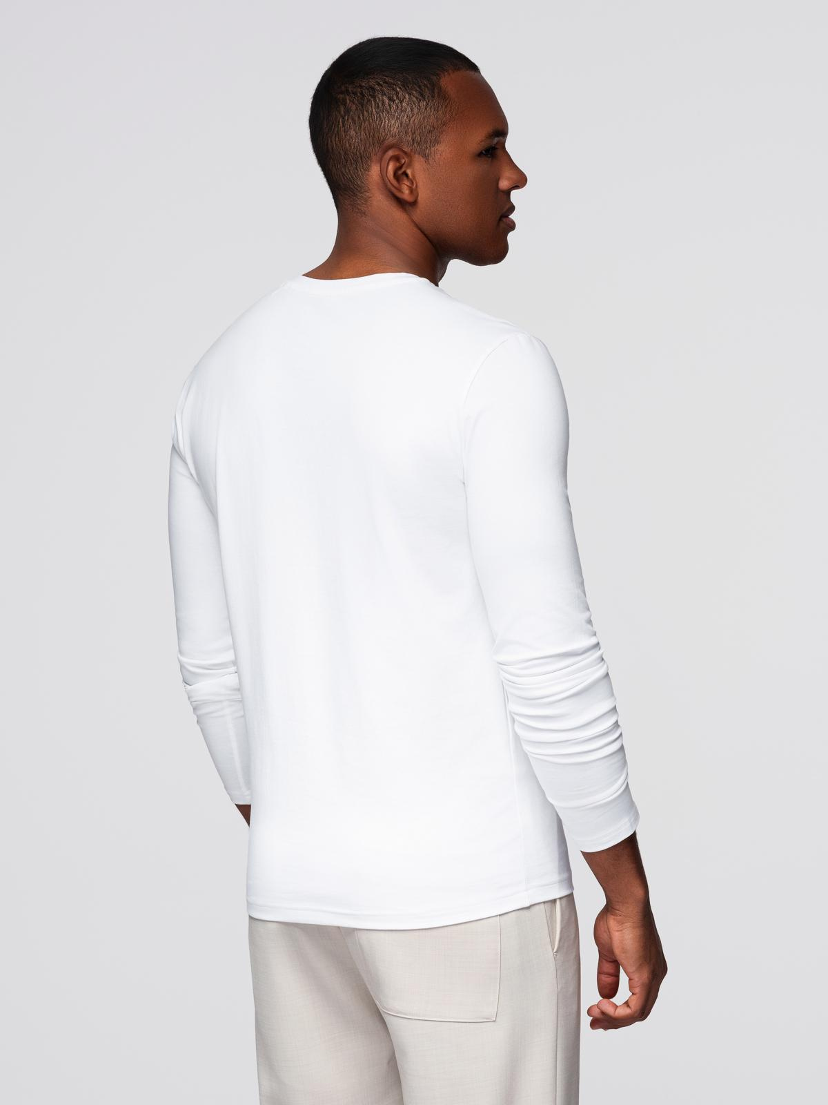 Meeste pikkade käistega V-kaelusega särk Ombre Clothing - Image 12