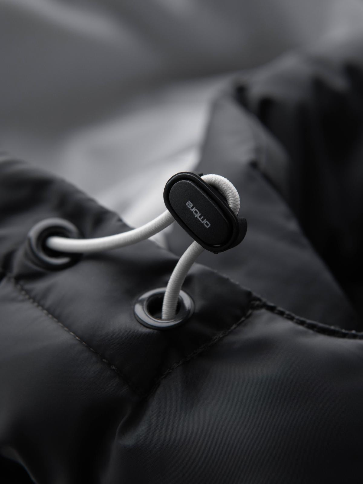 Meeste kapuutsiga tepitud pikem jope Ombre Clothing - Image 68
