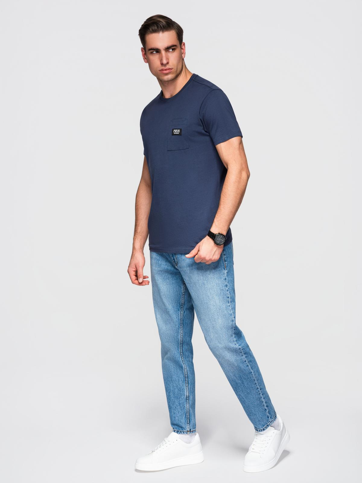 Meeste T-särk rinnataskuga Ombre Clothing - Image 46
