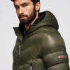 Meeste tepitud kapuutsiga talvejope Ombre Clothing - Thumbnail Image 2