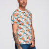 Meeste lillemustriga T-särk Ombre Clothing - Thumbnail Image 2