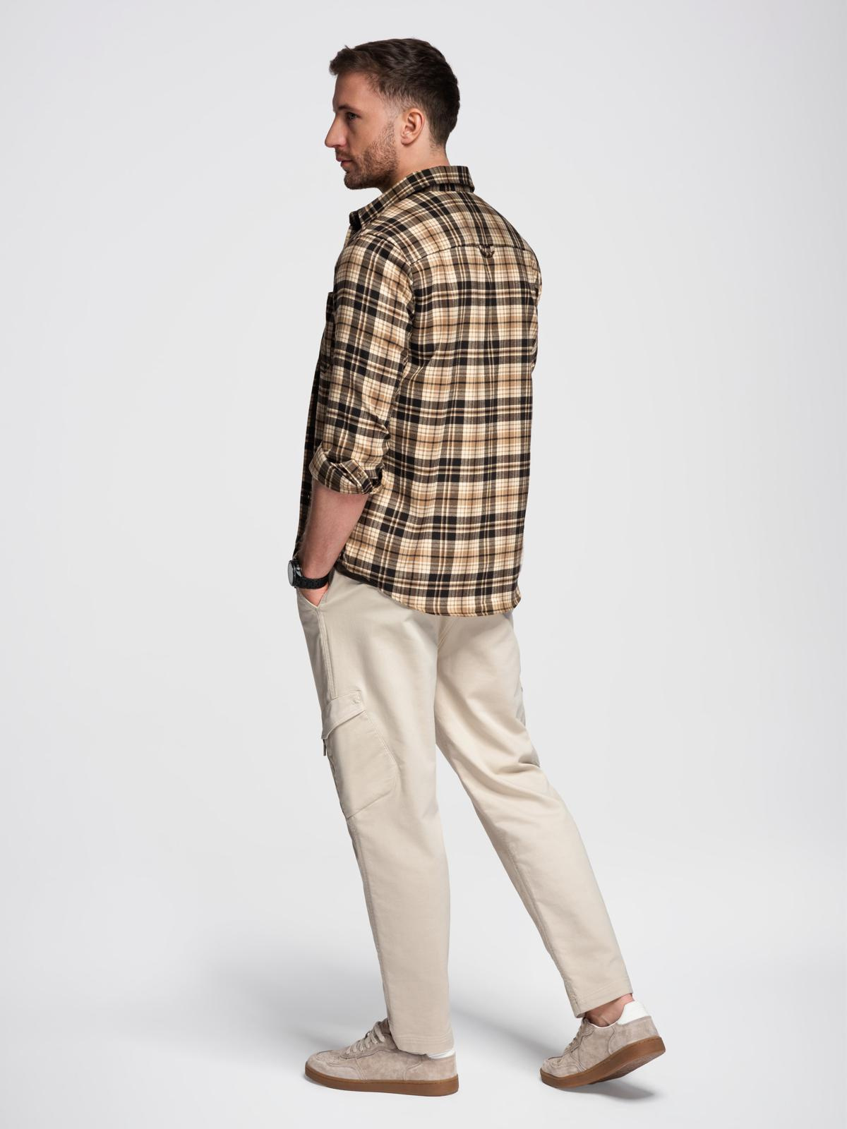 Ombre Clothing meeste cargopüksid elastse vöökohaga - Image 6